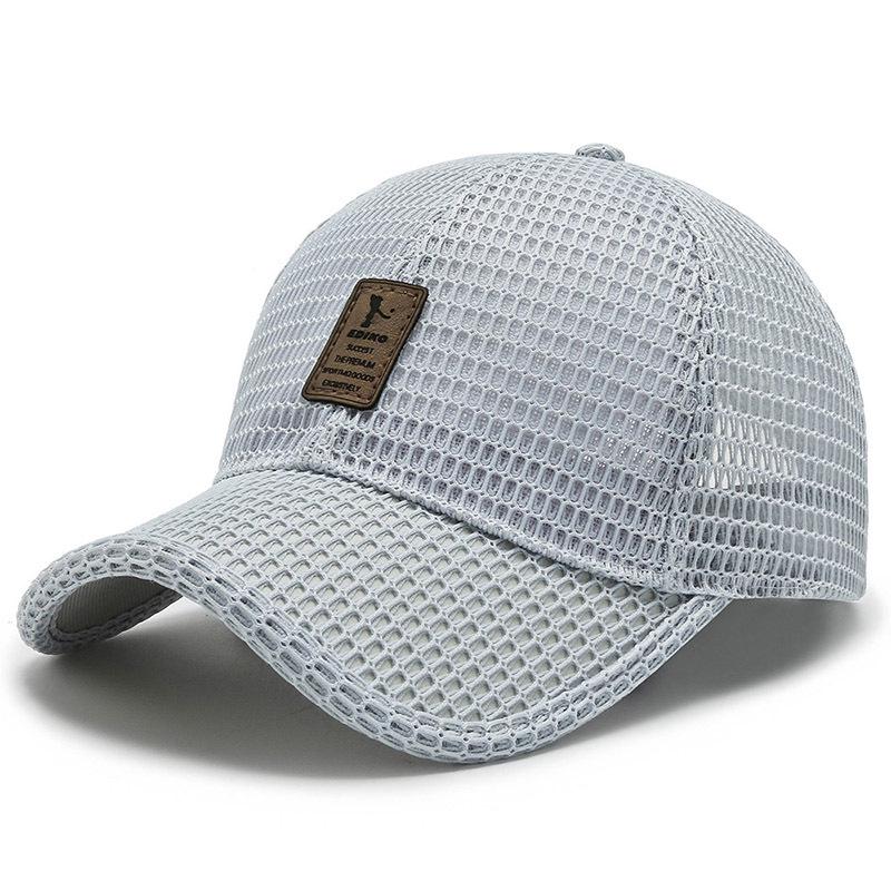 Men's Summer Sun Protection Baseball Cap - Breathable Mesh Outdoor Hat
