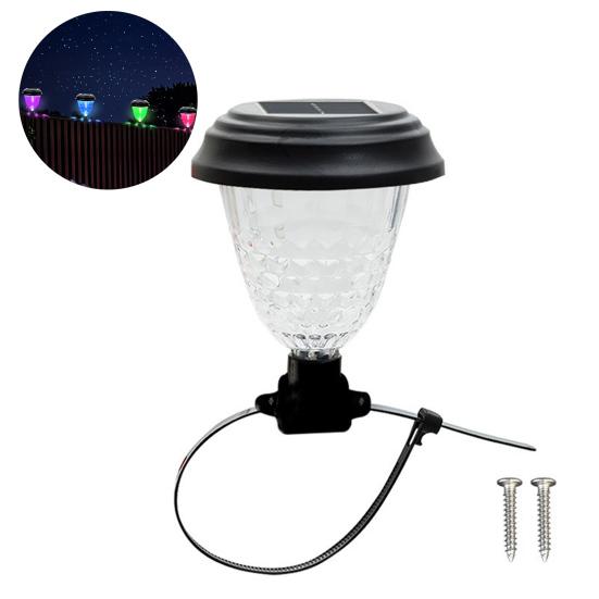 Solar Pool Light Automatic ON/OFF Easy to Install Multipurpose LED Energy Saving Waterproof Deck Fence Light