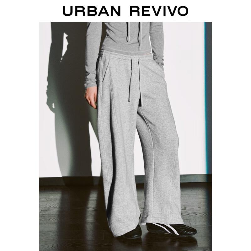 

UR Women s 2025 Winter High-Waist Drawstring Curved Pants M