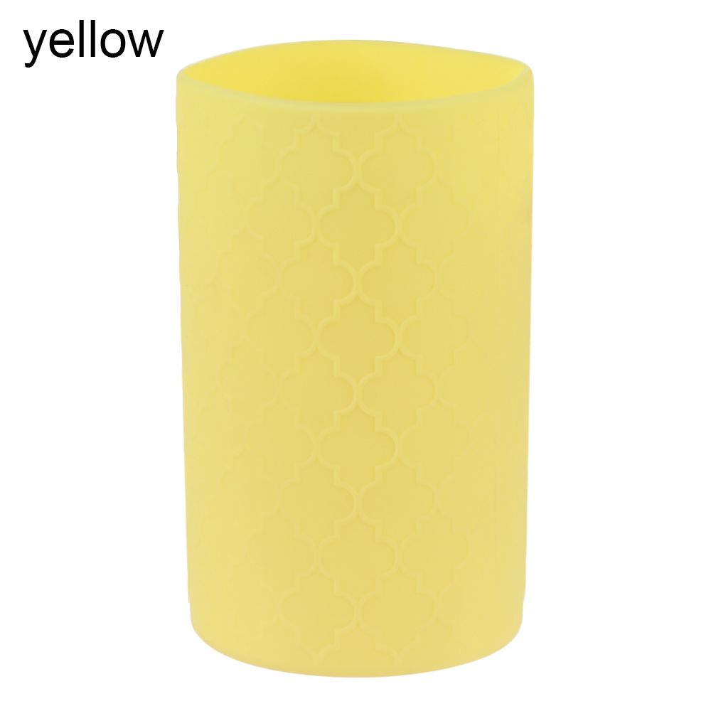 

Аксессуары Силиконовый Спортивный Чехол для Чашки Нижний Рукав Чехол для Бутылки Чехол для Бутылки с Водой Противоскользящий жёлтый