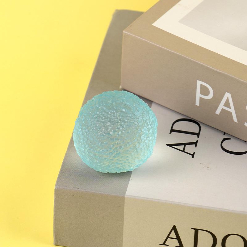 Transparent Maltose Textured Squishy Candy Style Slow Rebound Ball Hand Squeeze For Daily Stress Relief