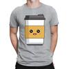 Coffee Glass Emoticon Caffeine Addicters Gift Funny Mens Womens T-Shirts 4#TA-31