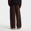 Fila Original Fleece Version Warm Fashion Simple Versatile Comfortable Casual Retro Classic Loose Knit Sports Pants Men Pants Dark-Brown F11M619603FBN