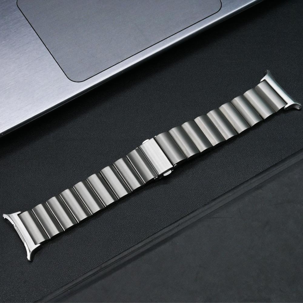 

Для Samsung Galaxy Watch Ultra 47мм Ремешок из титанового сплава Ремешок для замены умных часов Silver