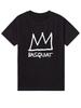 T-Shirt with Basquiat Crown