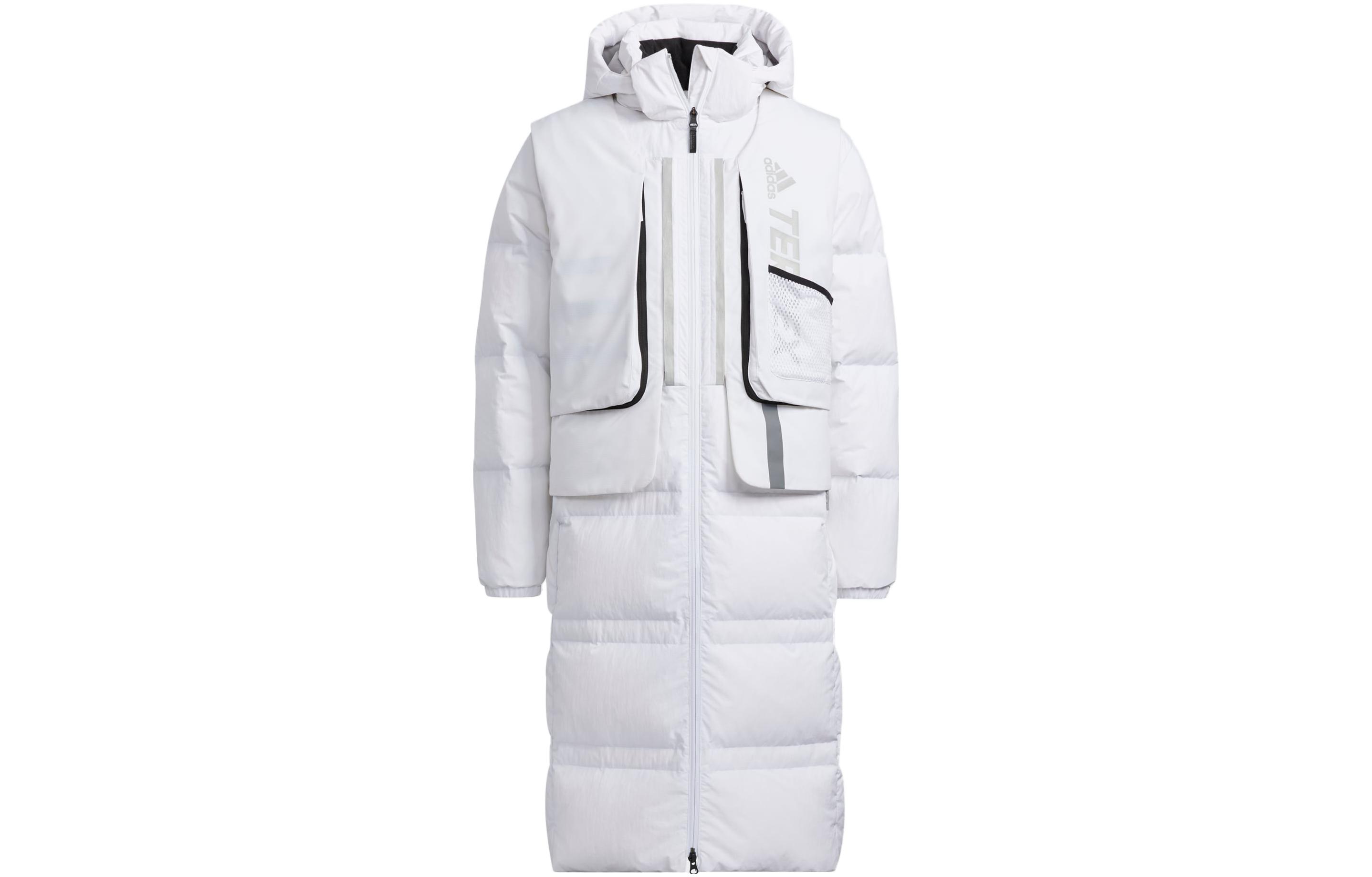

Adidas LONG DOWN JACKET Down Jacket Unisex White H13854 XS