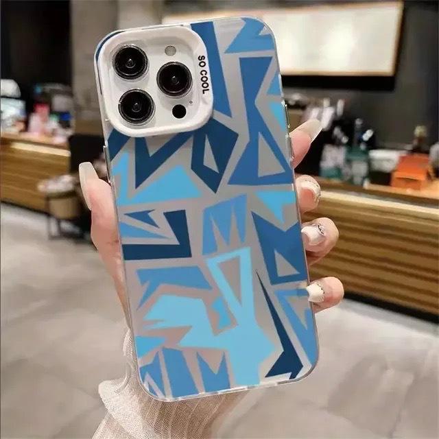 New color silver protective case for iPhone 18, iPhone 14 Pro, and creative frosted 16mm case for iPhone 13/11 Pro Max.