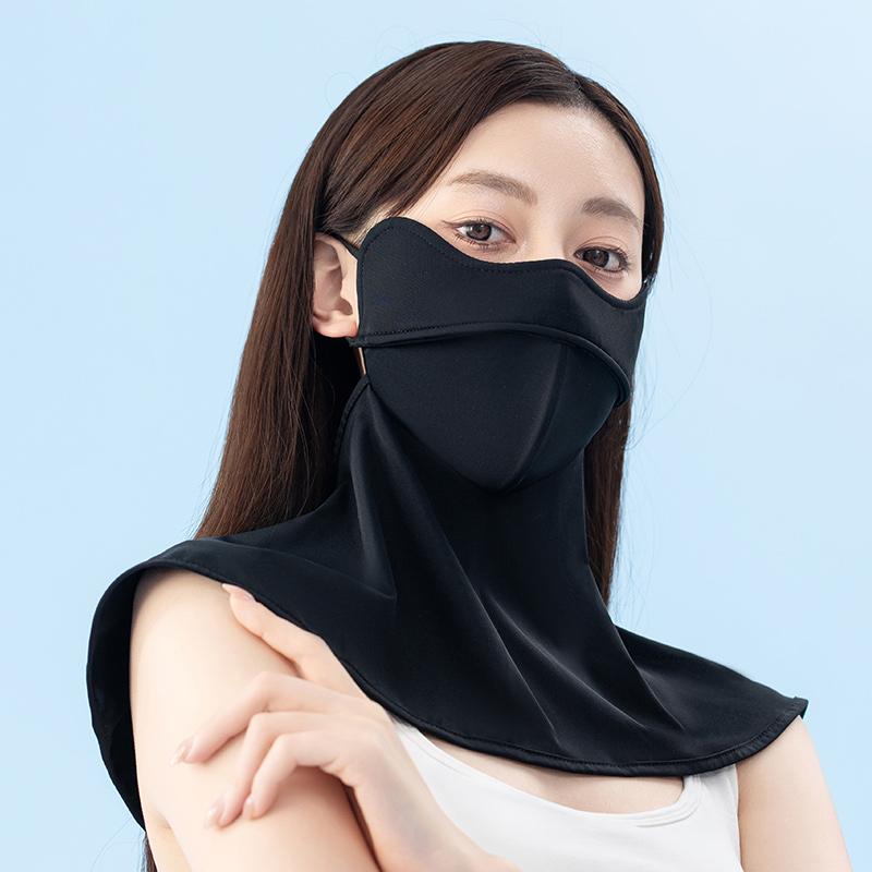 Bike Riding Outdoor Driving Running Cycling Women Sun protection Neck Flap Mask Summer Girls Anti Uv Half Face Mask