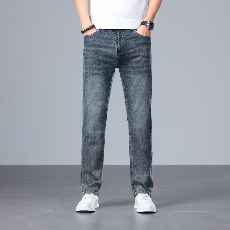 

Новые узкие джинсы мужские эластичные узкие брюки кэжуал 38