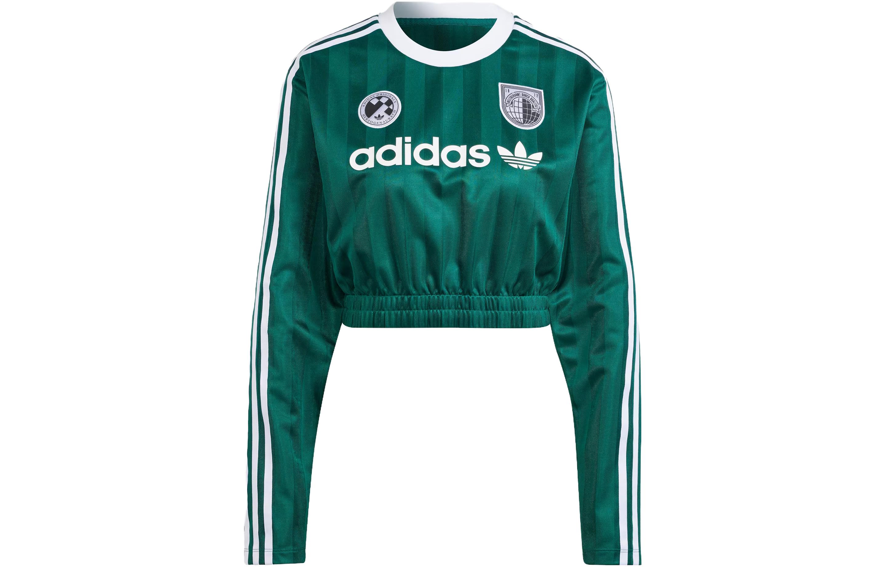 Adidas Originals T Shirt Women s Forest Green IR9803 XXS