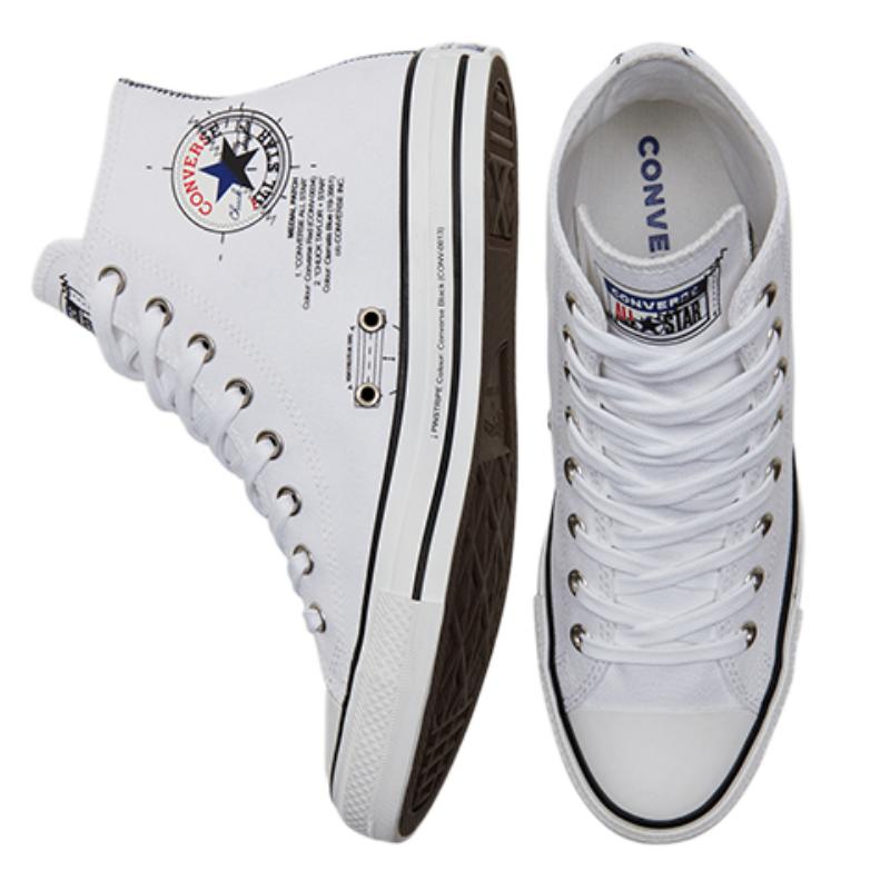 Converse All Star Comfortable Daily High-Top Canvas Shoes Unisex Black and White