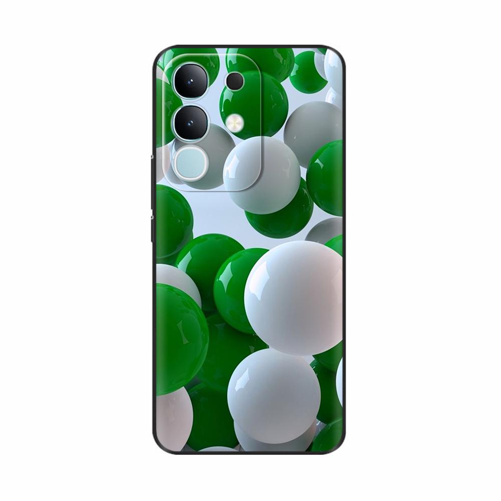 For Vivo Y29 4G Case Luxury Painted Back Cover Soft Silicone Phone Cases For Vivo Y29 4G Case Y 29 Shockproof Coque Bags Fundas