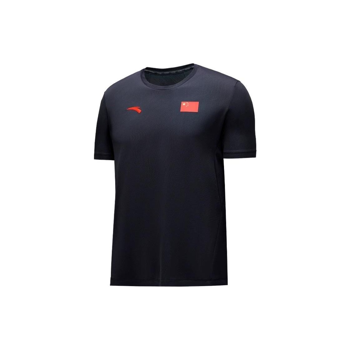 

Anta Round Neck Pullover Breathable Comfortable Knitted Short Sleeve T-Shirt Unisex Tops Legendary-Blue 452430101-3 4XL