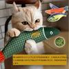 Set of 3 Cat Toys, Plush Fish Toys for Cats, Chew Toys for Exercise, Catnip Chew Toys, Pet Supplies