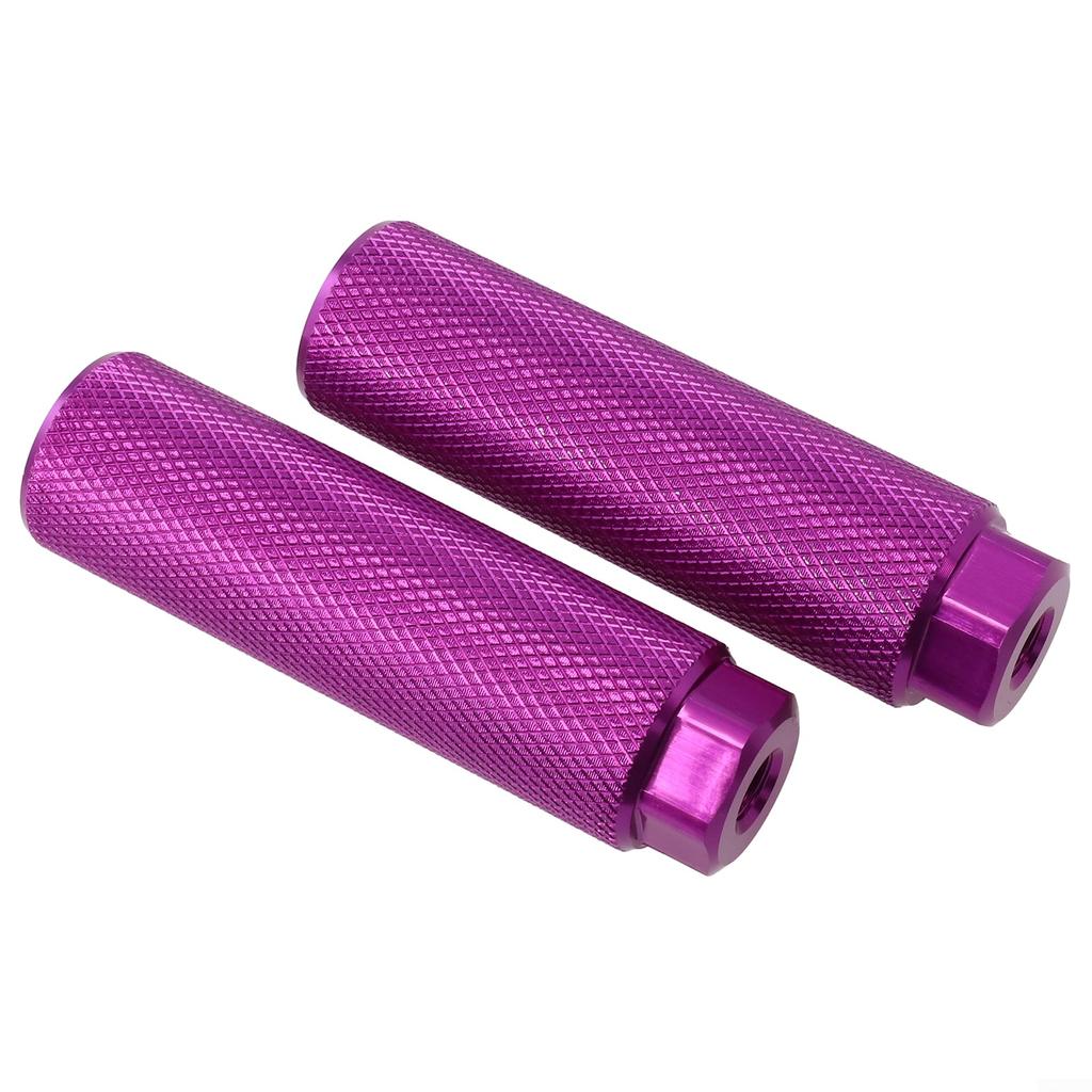 1 Pair Bike Pegs 100x28MM Aluminum Alloy Anti-skid