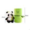 Adorable Bamboo Tube Panda Plush Toy for Home Decor and