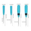 4 Pcs Stitcher Sewing Awl Leather Tool Cone Needle Shoe Repair Needle Tool Handmade Leather Tool
