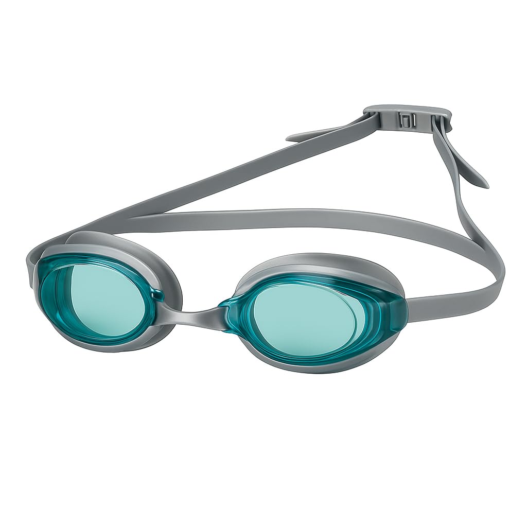 

KNK Swimming Goggles – UV & Anti-Fog Protection for Men & Women | Comfortable Leak-Proof Fit | Wide View Lenses | Multicolor Swim Goggles (Pack of 2)