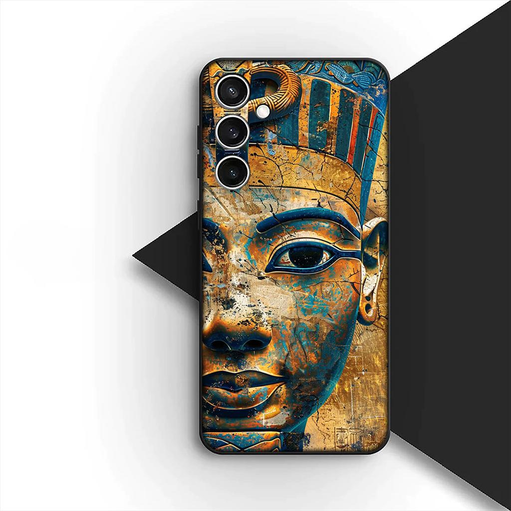 Egypt Nefertiti Anubis Ankh Kemet Pharaoh Flag Cover for Xiaomi Redmi Note 12 11 10 Pro 10A 10C 12C 13C Note12 12Pro Phone Case