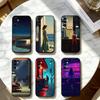 E-edward H-hopper Art  Phone Case Black Silicone Soft For Samsung Galaxy A73,A72,A71,A70,A53,A52,A51