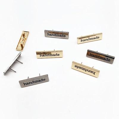 DIY Handgemachte Metalletikett-Einsteckkarten für Schmuck- und Kleidungsverpackungen