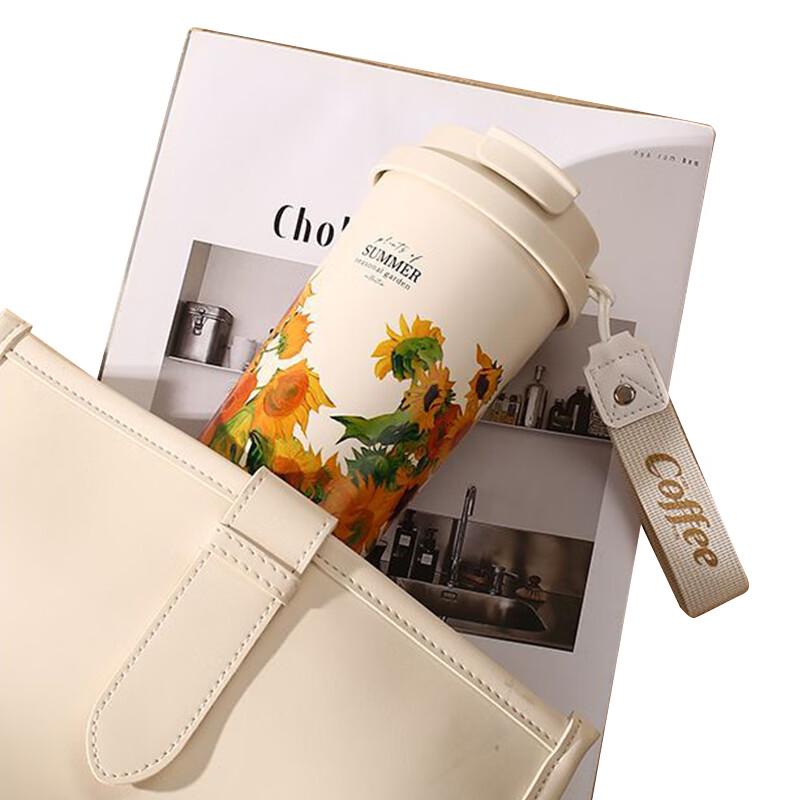 YOTU Dual-Drink 316 Stainless Steel Insulated Coffee Mug