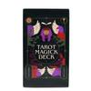 10,3*6 cm The Witch of The Forest's Tarot Magick Deck: 78 kort med guidebok for nybegynnere, forgylt svarte kanter