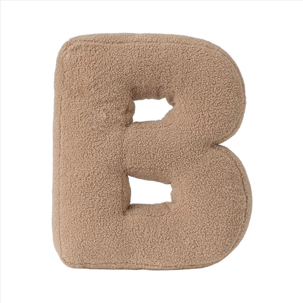 Plush Abc Alphabet Pillow For Children With Sheep Wool Fabric And Soft Support