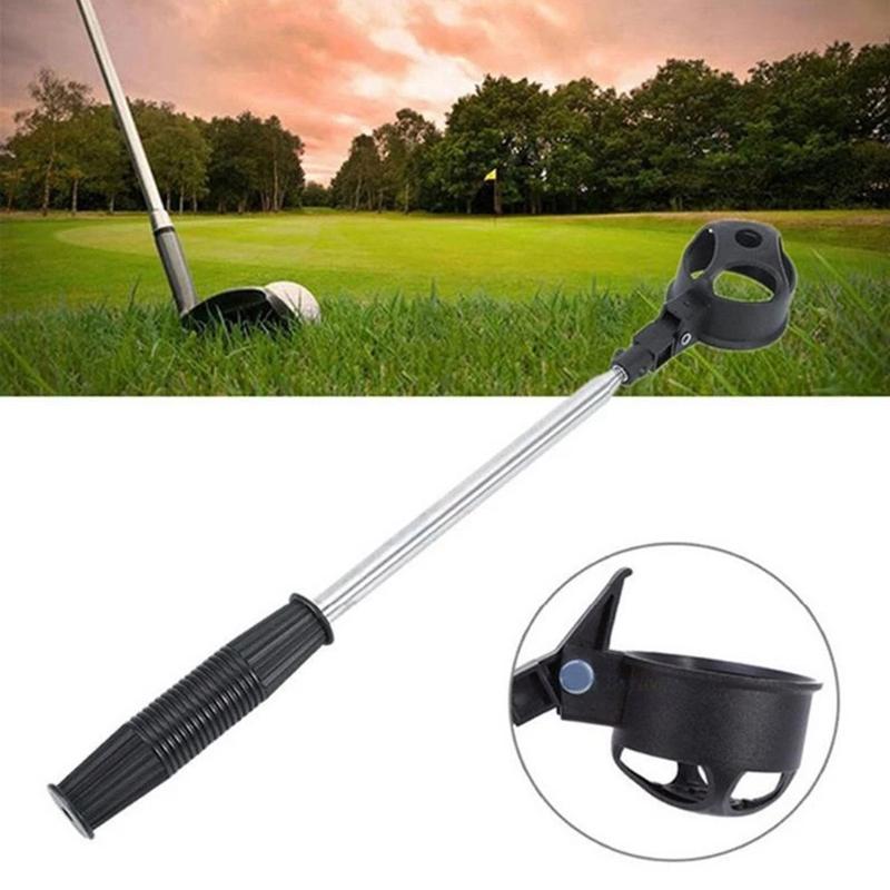 Selector de mingi de golf cu antenă retractabilă cu 8 secțiuni, lungime 204 cm