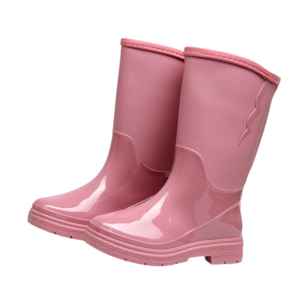 Rain Boots for Women Garden Shoes Waterproof Trendy Footwear Portable Anti Slip Rainboots
