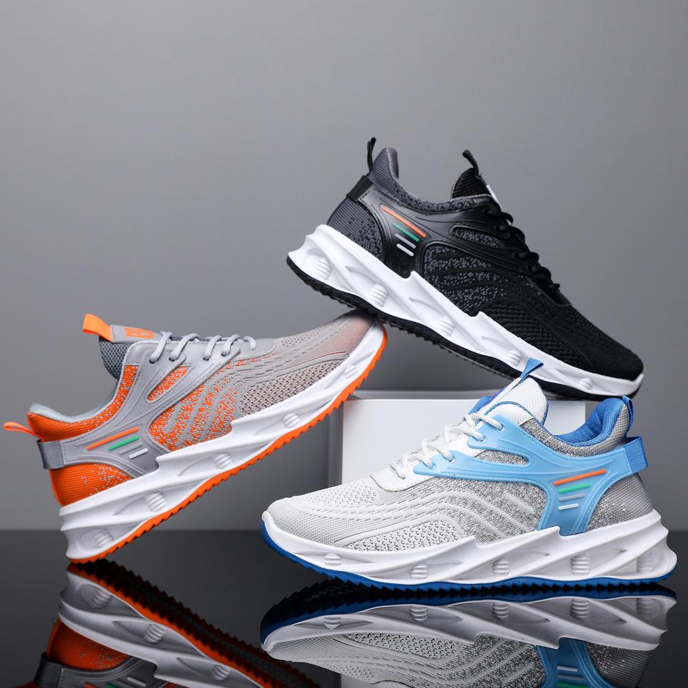 Men's Breathable Sneakers Lightweight Athletic Running Shoes Casual Fashion Walking Tennis Shoes