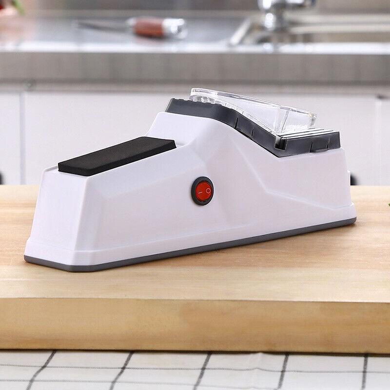 Time Saving Creative Shape Grind Kitchen Double Side Wired Automatic Scissors Sharpener Cutter Sharpener Home Supplies