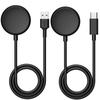 Type C Dokkladeradapter for Google Pixel Watch Smartklokke Magnetisk USB Ladekabel Base Ledning Tilbehør