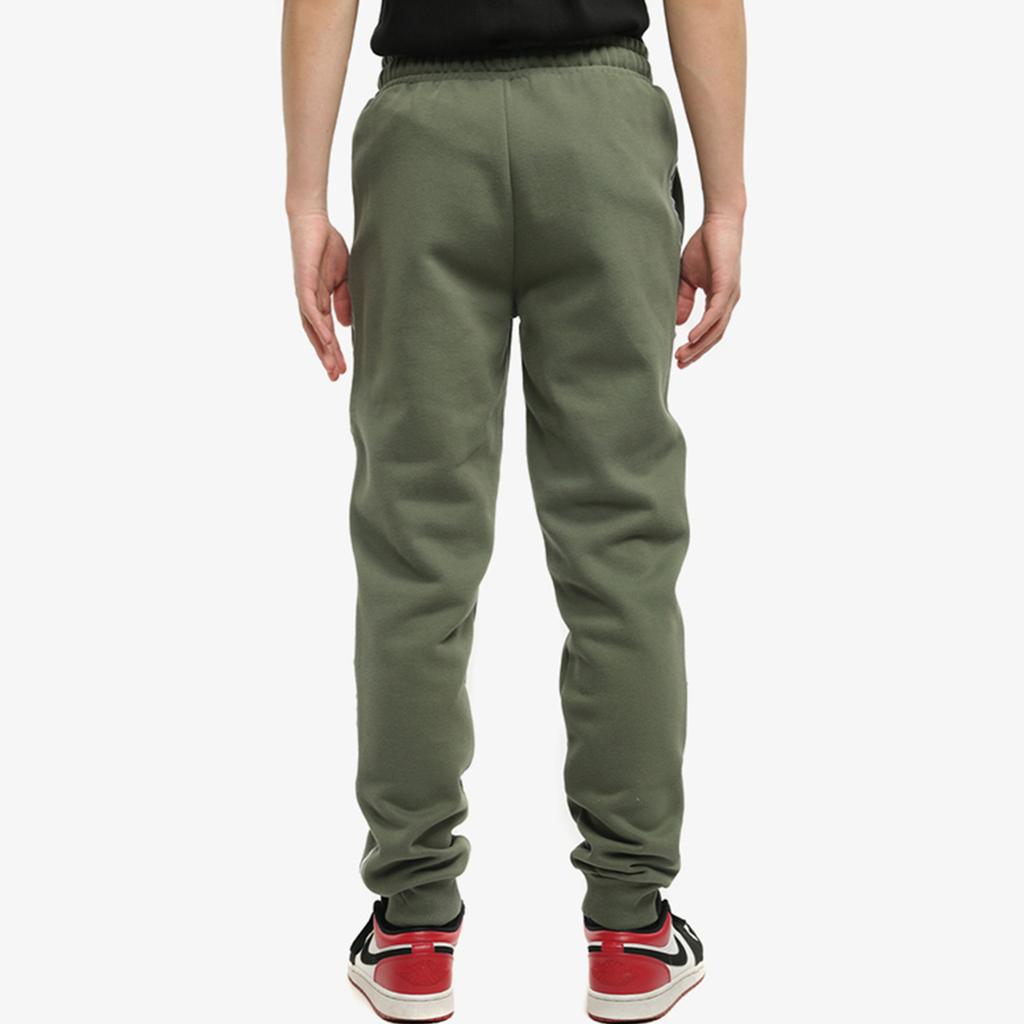 Puma Metallic Nights Drawstring Fleece-Lined Warm Casual Pants Men Bottoms Dark-Green 587142-64