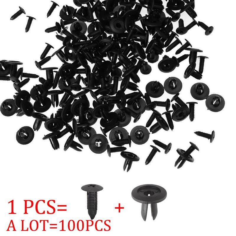 Remaches de plástico automáticos para automóviles 6mm Hole Fastener Fender  Bumper Push Pin Clips comprar a buen precio — entrega gratuita, reseñas  reales con fotos — Joom