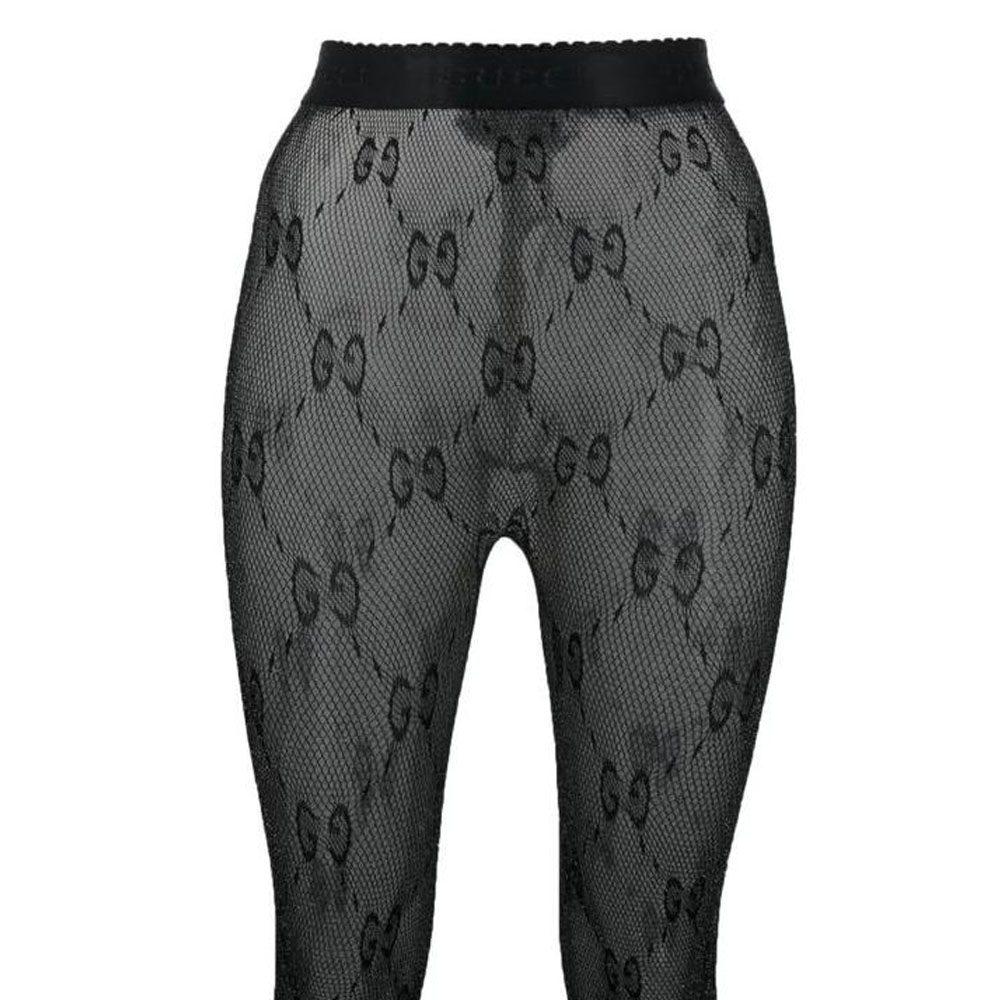 GUCCI Gg Monogram Knit Tights 691619-3GAHR-1081