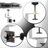 2Pcs Drawer Front Installation Clamps Hardware Jigs, Portable, Cold Rolled Steel, Adjustable Tools