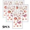 10pcs 3D Fake Scar Tattoos Sticker Body Face Realistic Scab Temporary Tattoos Halloween Horror Wound Bloody DIY Makeup Stickers