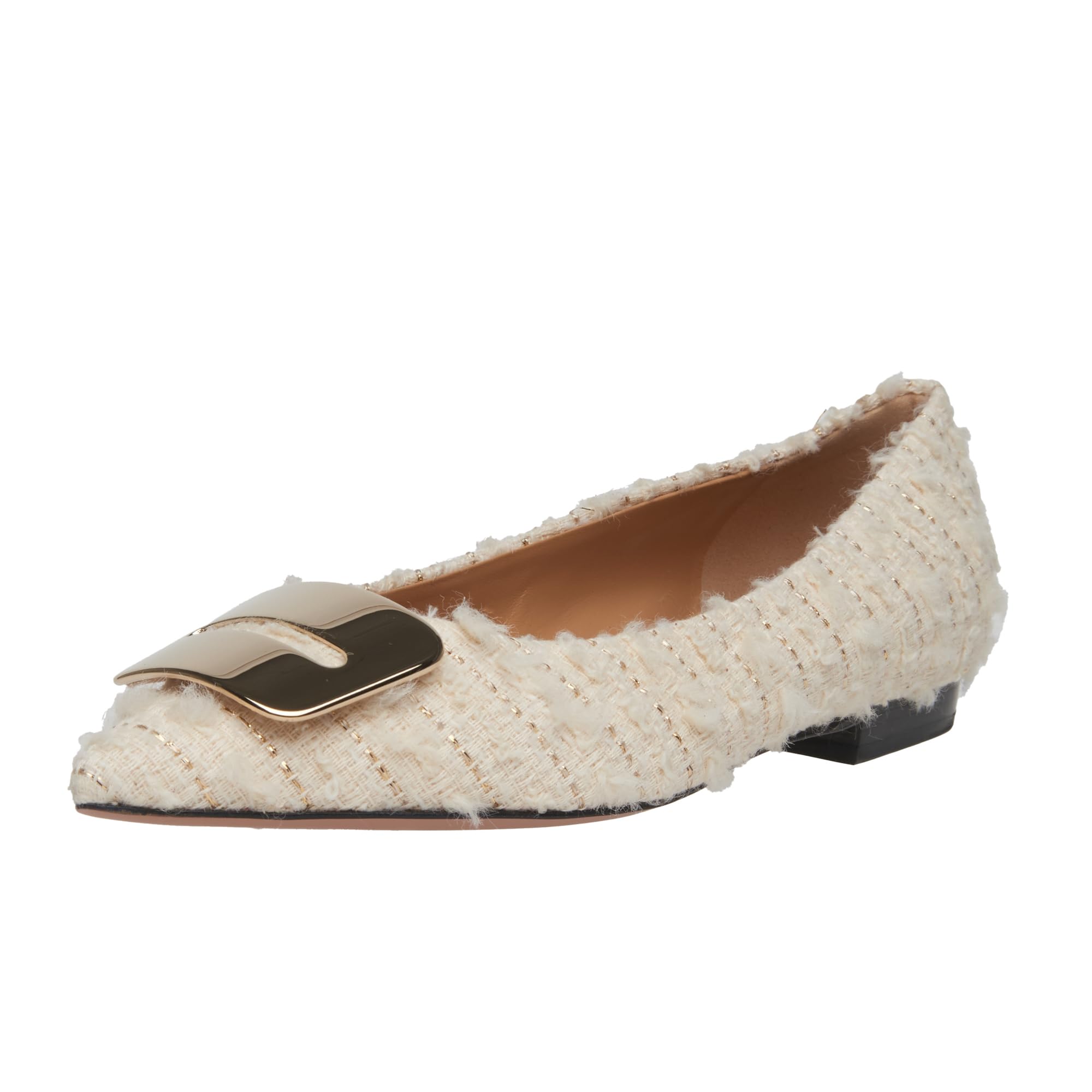 

Pumps 0036 ANIMA FLAT ANELLI FIBBIA cm [Perico] Women s Off-White 25.5