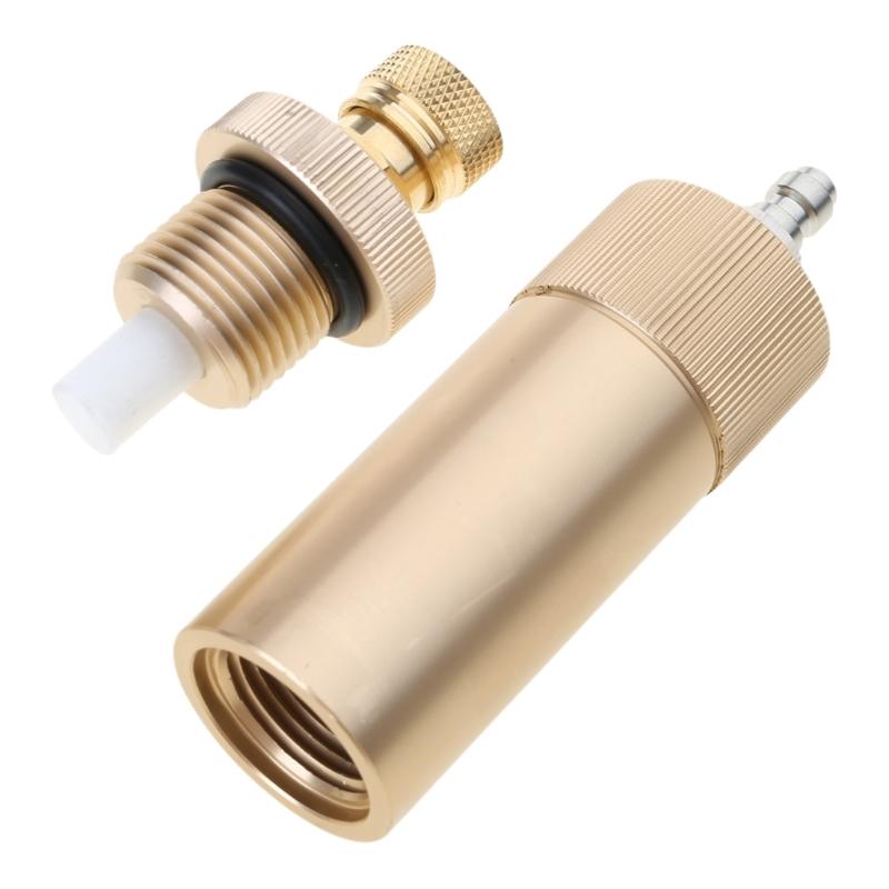 Air Filter Water-Oil Sparator PCP 30Mpa High Pressure Hand Pump Compressor With Female And Male Connector