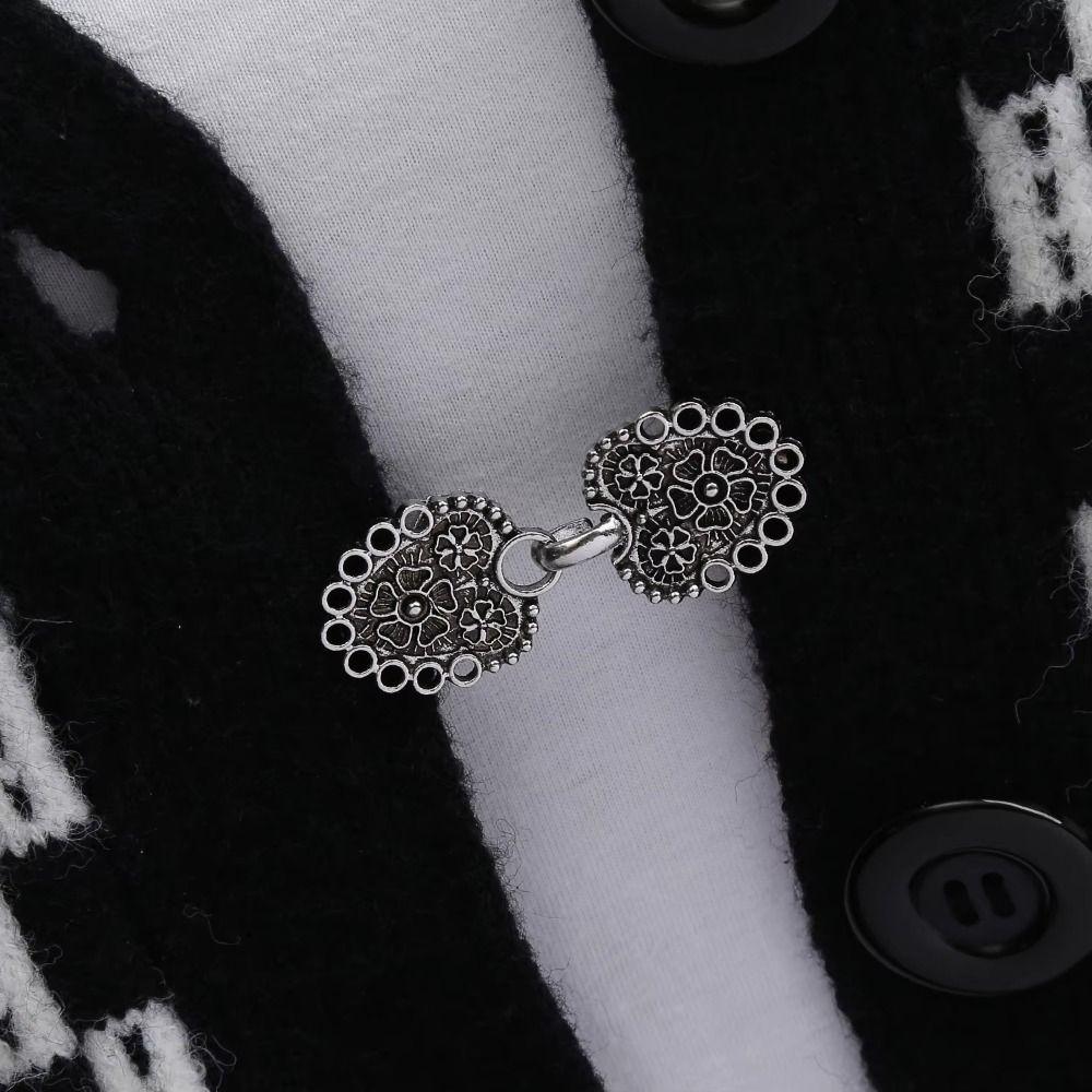 Anti Slip Sweater Clip Elegant Shawl Clasp Retro Chinese Clothing Tight Brooch  Women Clothing