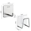 Stainless Sponges Holder Steel Kitchen Self Adhesive Sink Drain Basket Storage Rack Wall Hook Home Organizer Kitchen Accessories