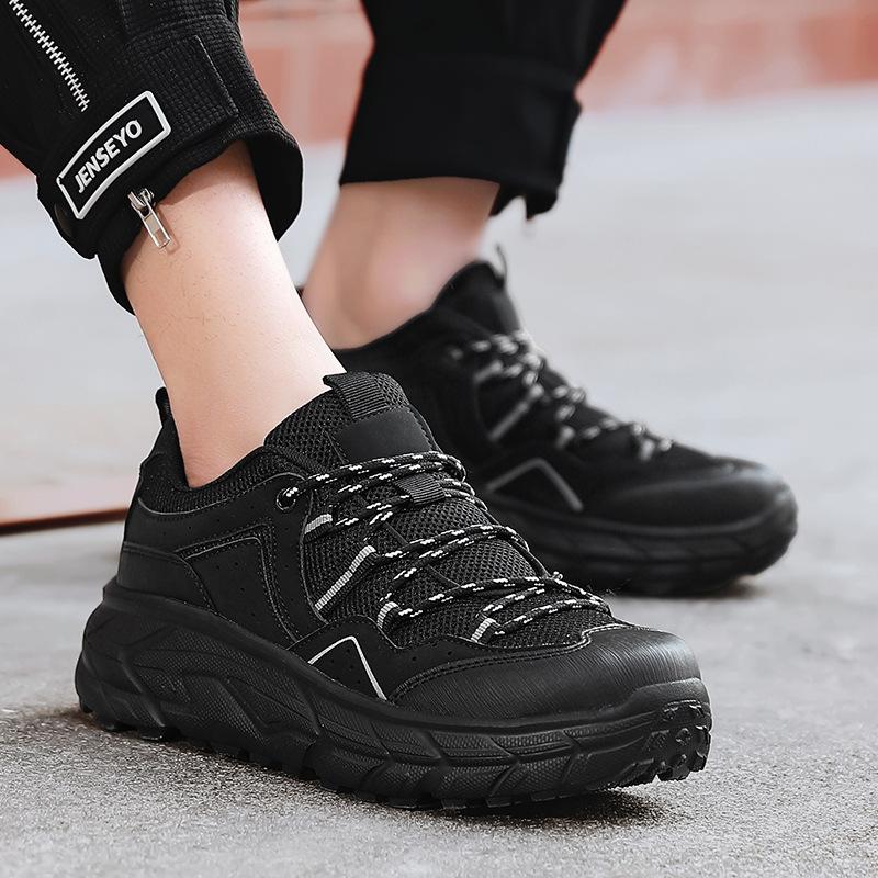 New mesh casual shoes platform dad shoes sports running shoes large size shoes