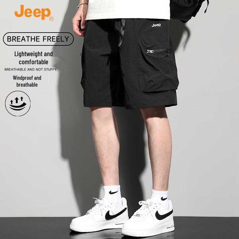 JEEP Men s 2025 Summer Loose Casual Shorts 2XL