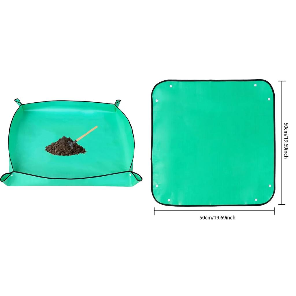 1pcs Planting Mat 50cm-100cm Gardening Potting Pad Foldable Garden Plant Flower Pot Transplanting Waterproof Mats
