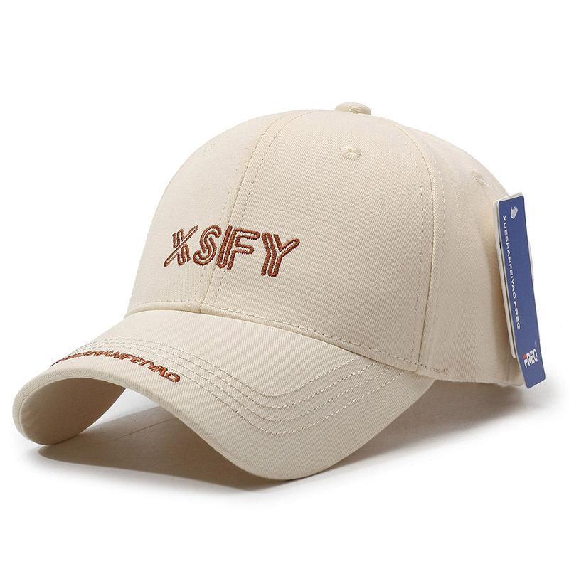 New embroidered letter baseball cap men and women outdoor leisure sunscreen sunshade fashion versatile travel