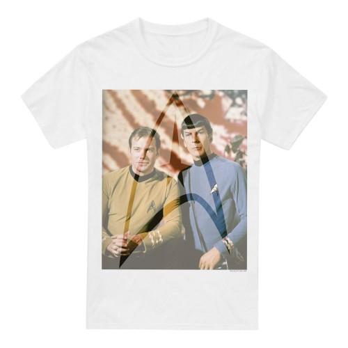 Star Trek Mens Classic Duo T-Shirt