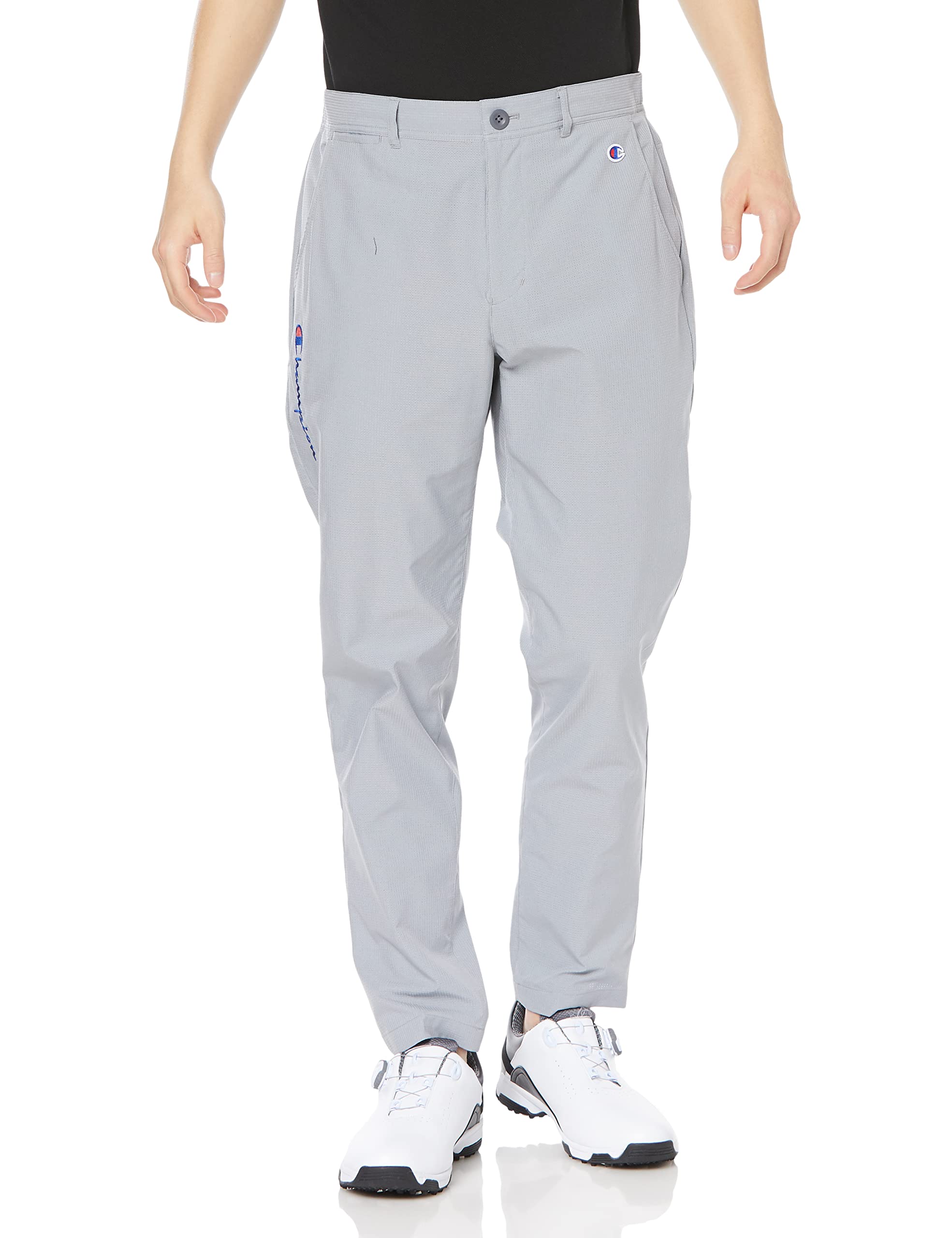 

Брюки Stretch Water Repellent Script Logo Long Pants Golf Silver Grey M [Champion] Мужские C3-XG206
