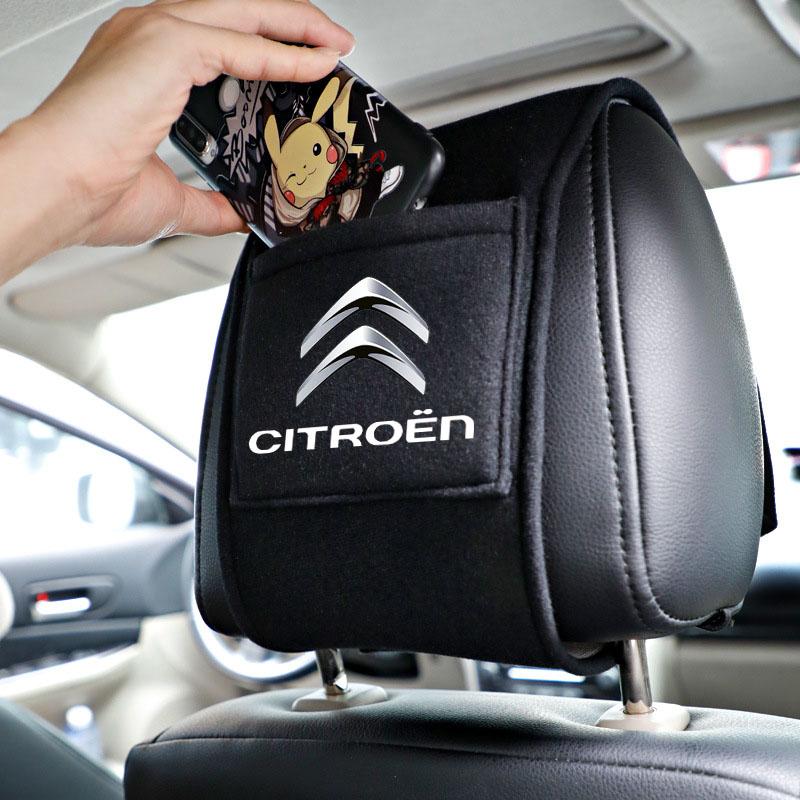 Car Seat Headrest Cover Pillow Case Cushion Neck Cover For Citroen C1 C2 C4 C5 C3 C4L C8 Berlingo Xsara Picasso Accessories
