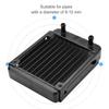 120MM Computer CPU Water Cooling Radiator Cooler Heatsink 10 Tubes